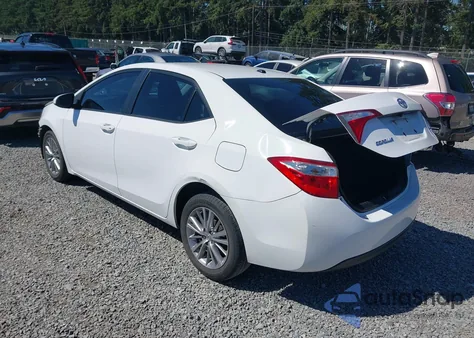 2015 Toyota Corolla L/Le/Le Pls/Prm/S/S Pls из США, поврежденный, VIN 2T1BURHE0FC285718